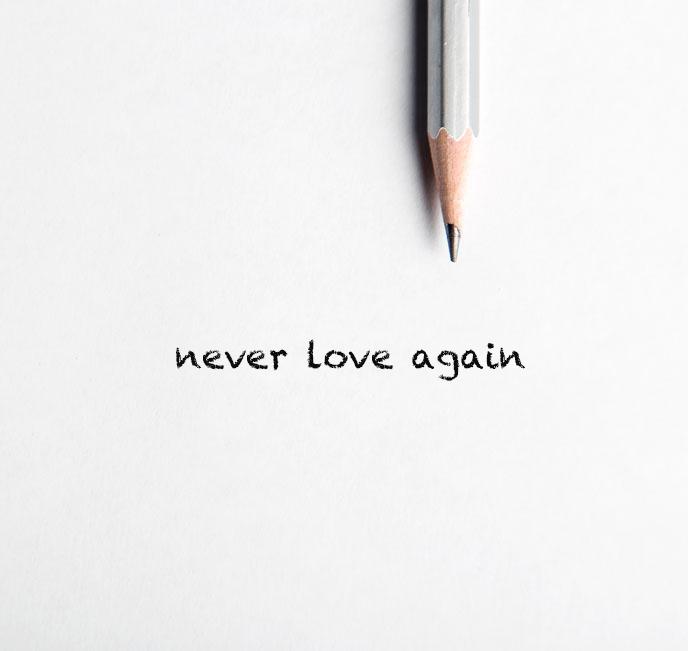 Never love again专辑