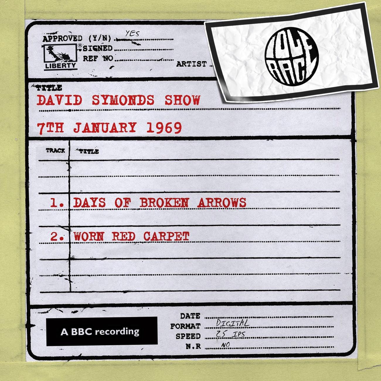 David Symonds Show (7th January 1969)