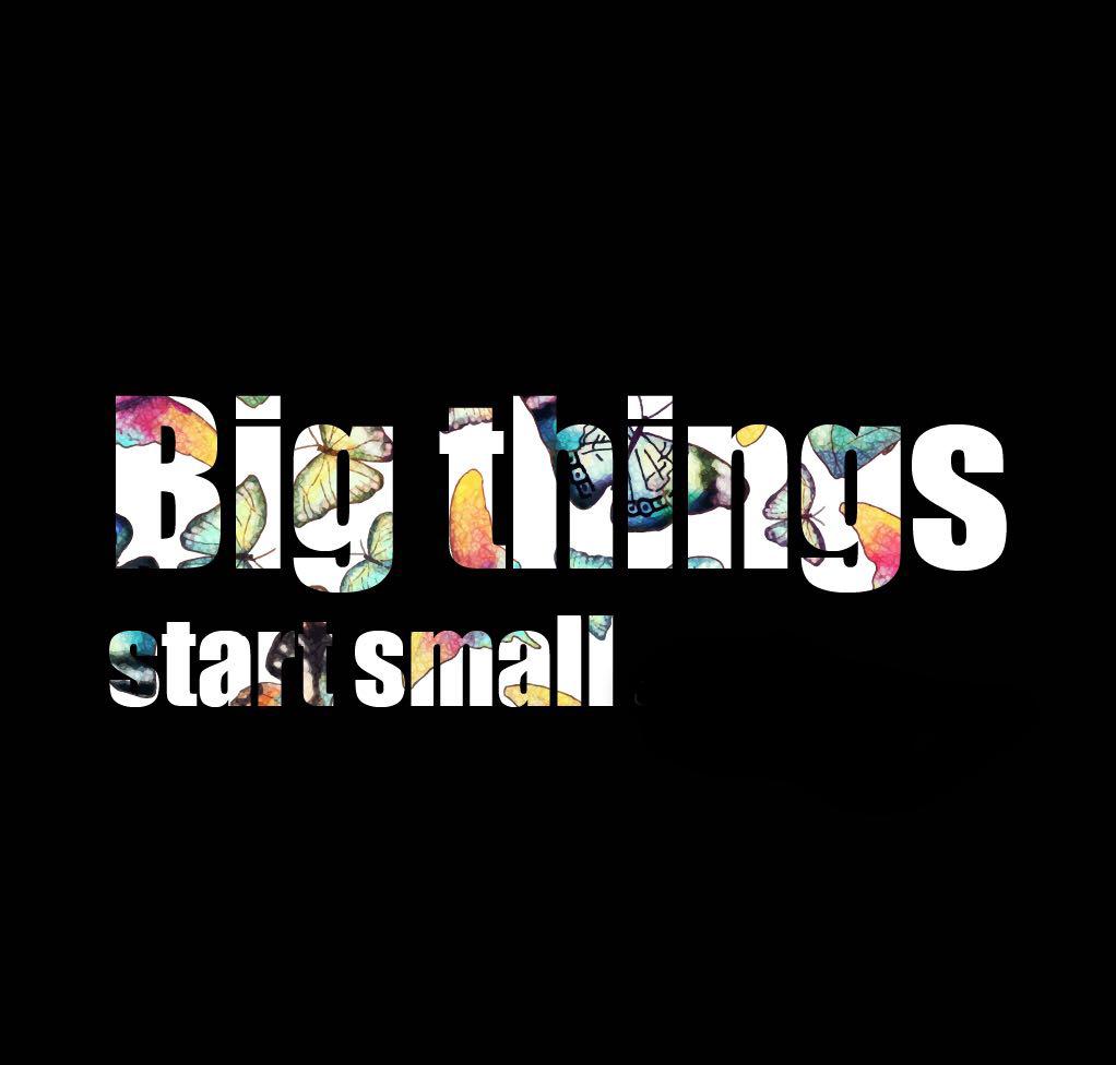 Big Things Start Small专辑
