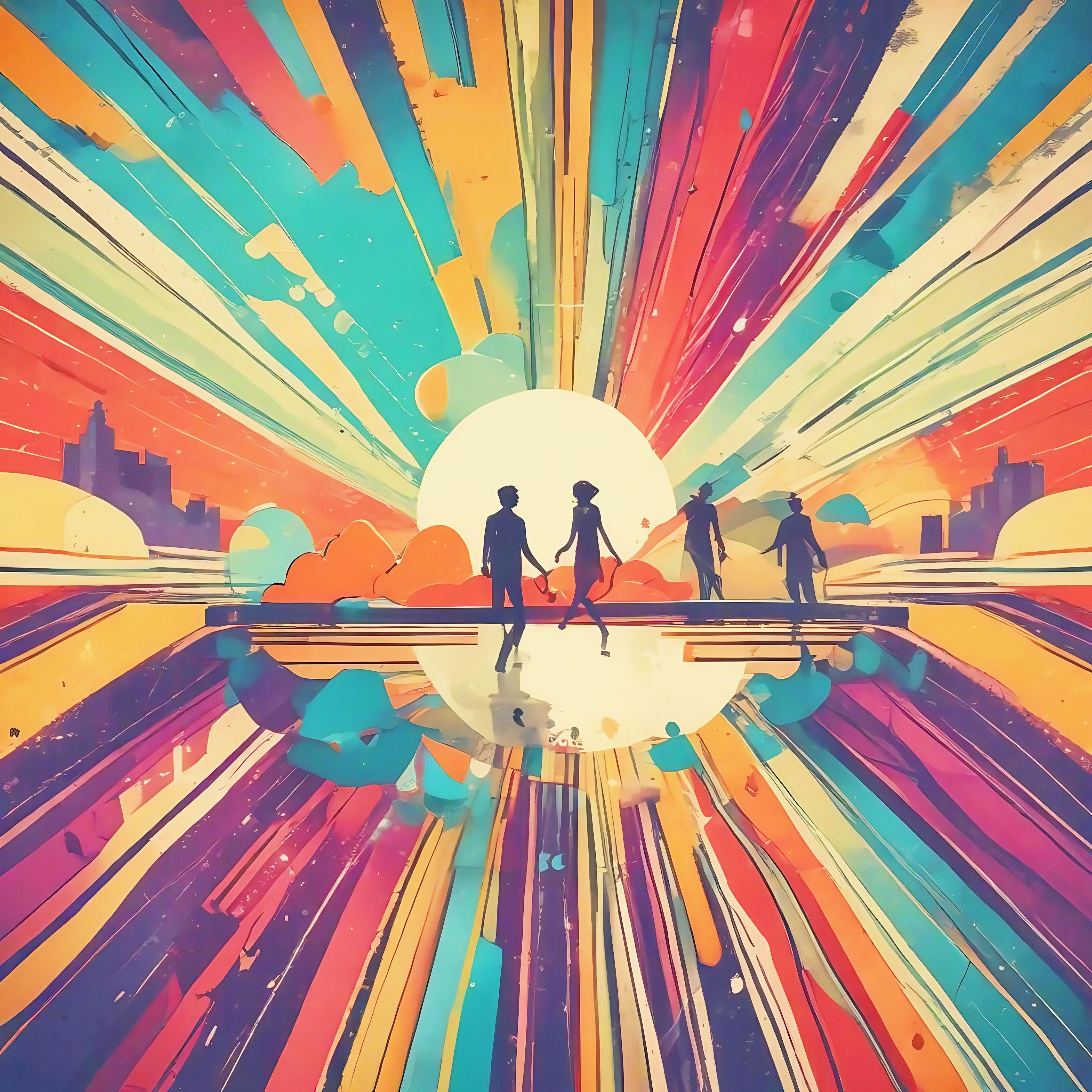 Families gather all around(家人聚在一起)