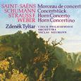 Weber, Strauss, Saint-Saëns, Schumann: Concertino in E minor, Concerto in C minor, Morceau de concer