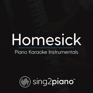 Homesick (Lower Key) - Dua Lipa & Chris Martin (钢琴伴奏) （升5半音）