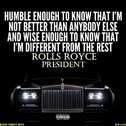 劳斯莱斯:总统主宰 ! Rolls Royce President专辑