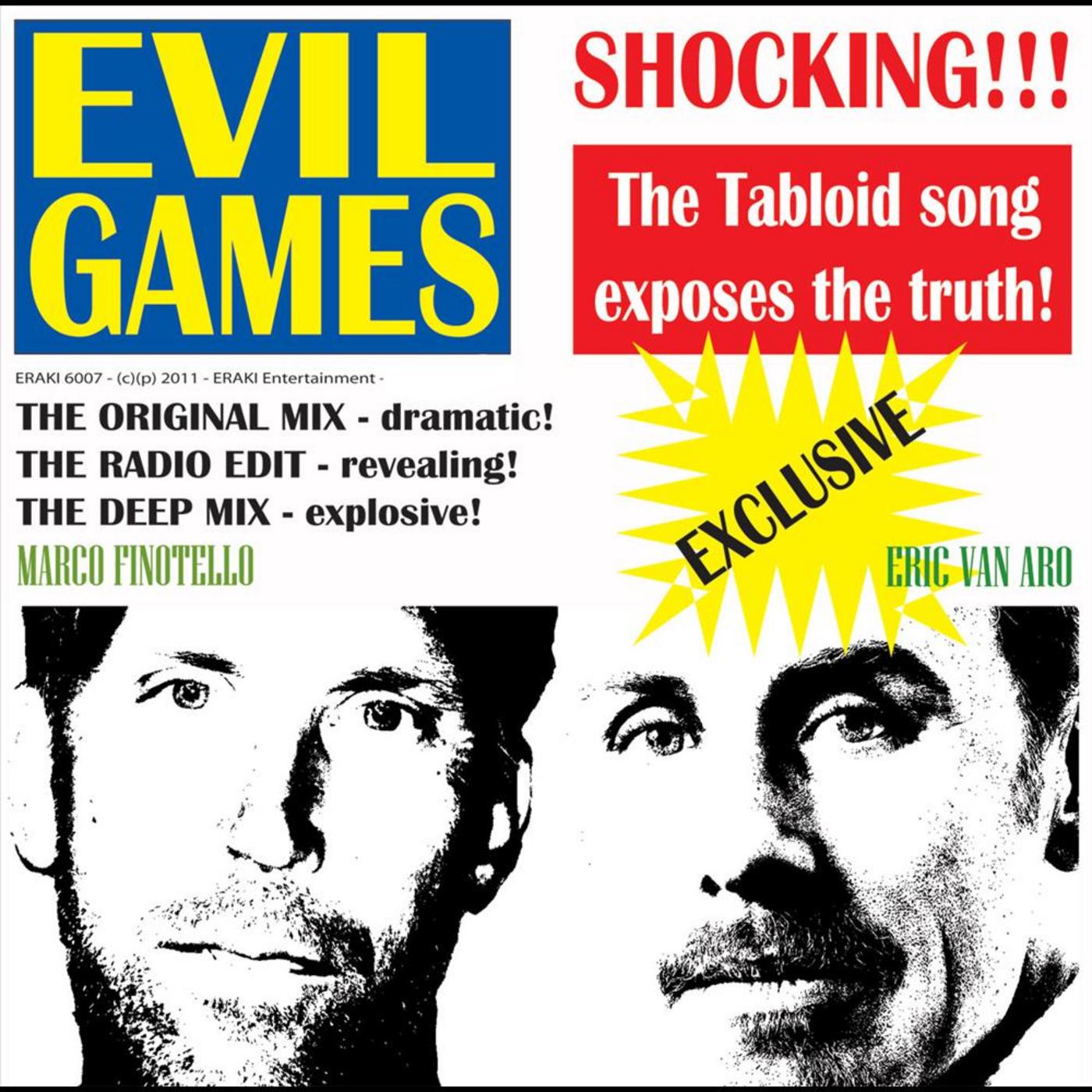 Eric Van Aro - Evil Games (The Tabloid Song)[ Radio Edit]