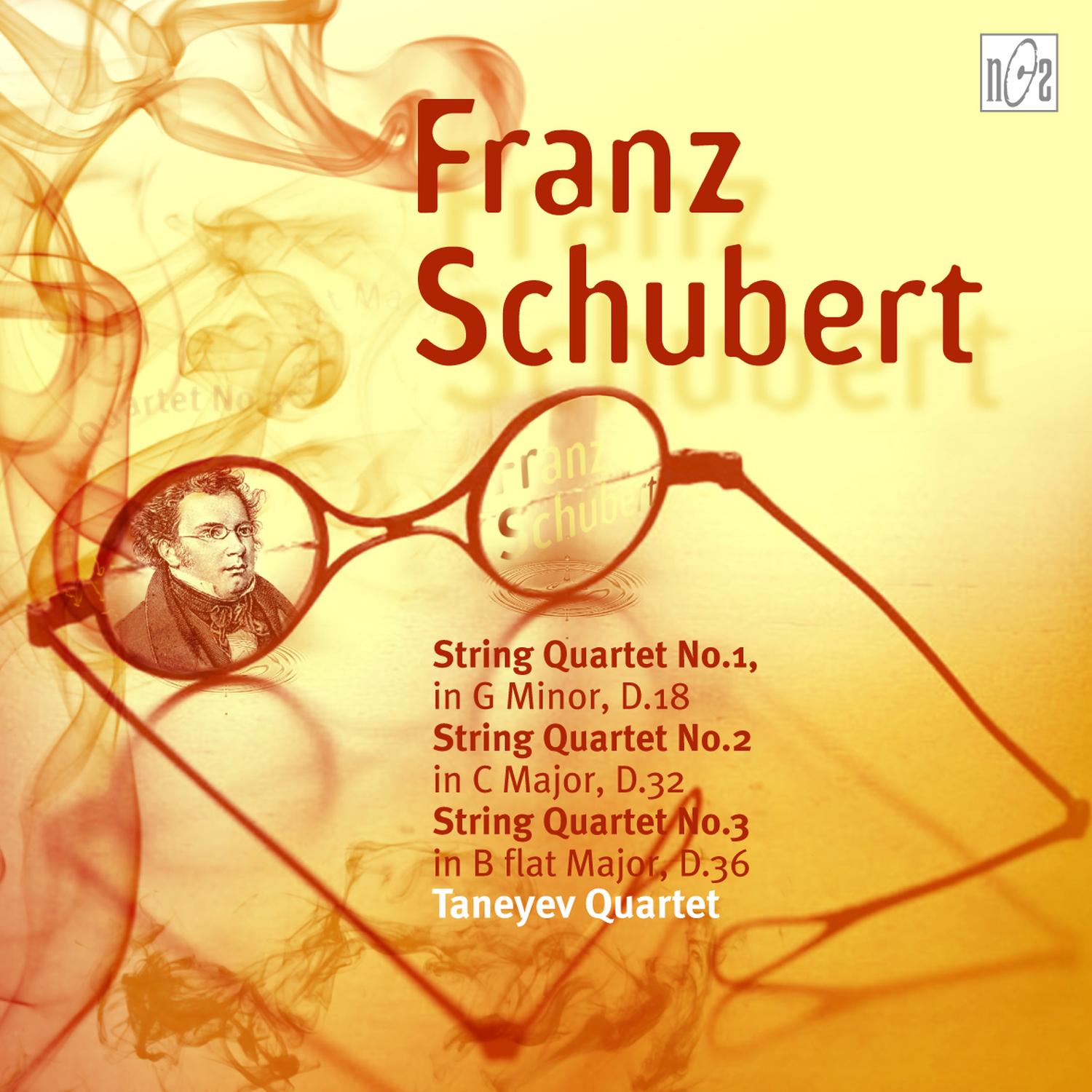 Schubert: String Quartet No.1, D.18 - String Quartet No.2 in C Major, D.32 (fragment) - String Quartet No.3 in B-Flat Major, D.36