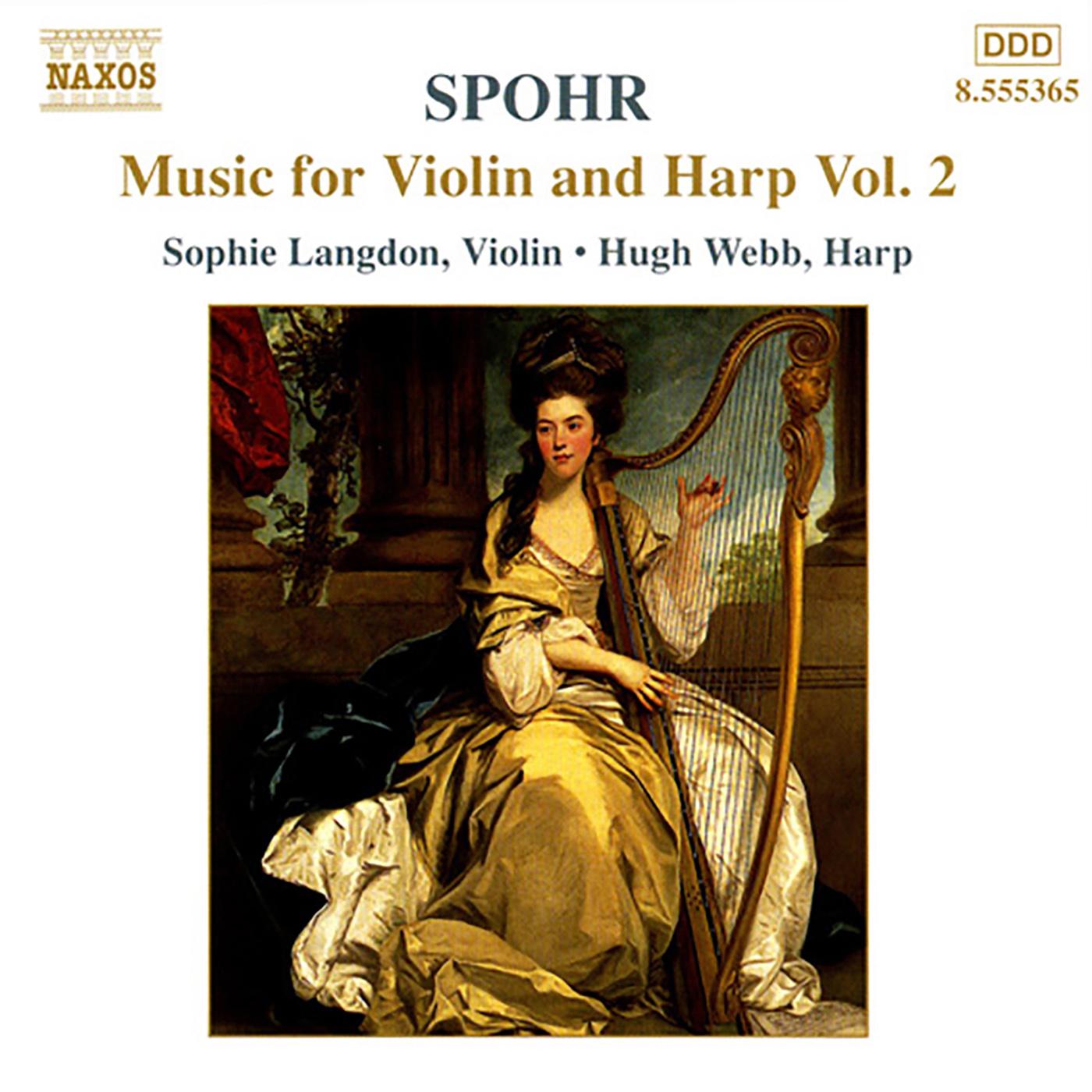 SPOHR: Music for Violin and Harp, Vol.  2