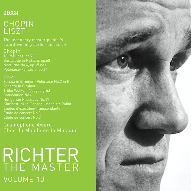 Richter the Master, Vol. 10 - Chopin & Liszt