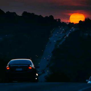 【意境篇】公路/夕阳/沙漠/海风