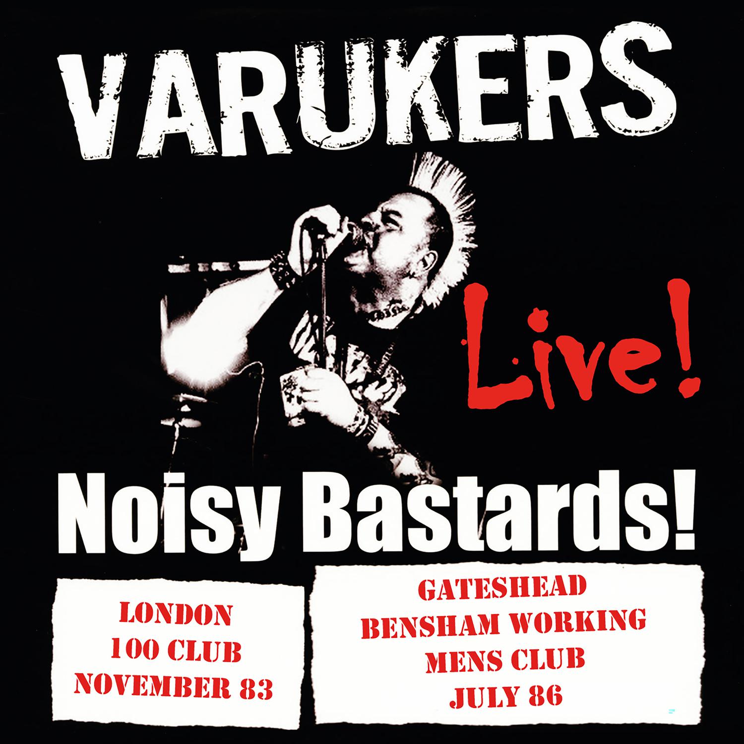 The Varukers - Deadly Games (Live - Gateshead Bensham Working Mens Club)