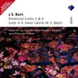 Bach, JS : Orchestral Suites Nos 3, 4 & Suite in G minor  -  Apex