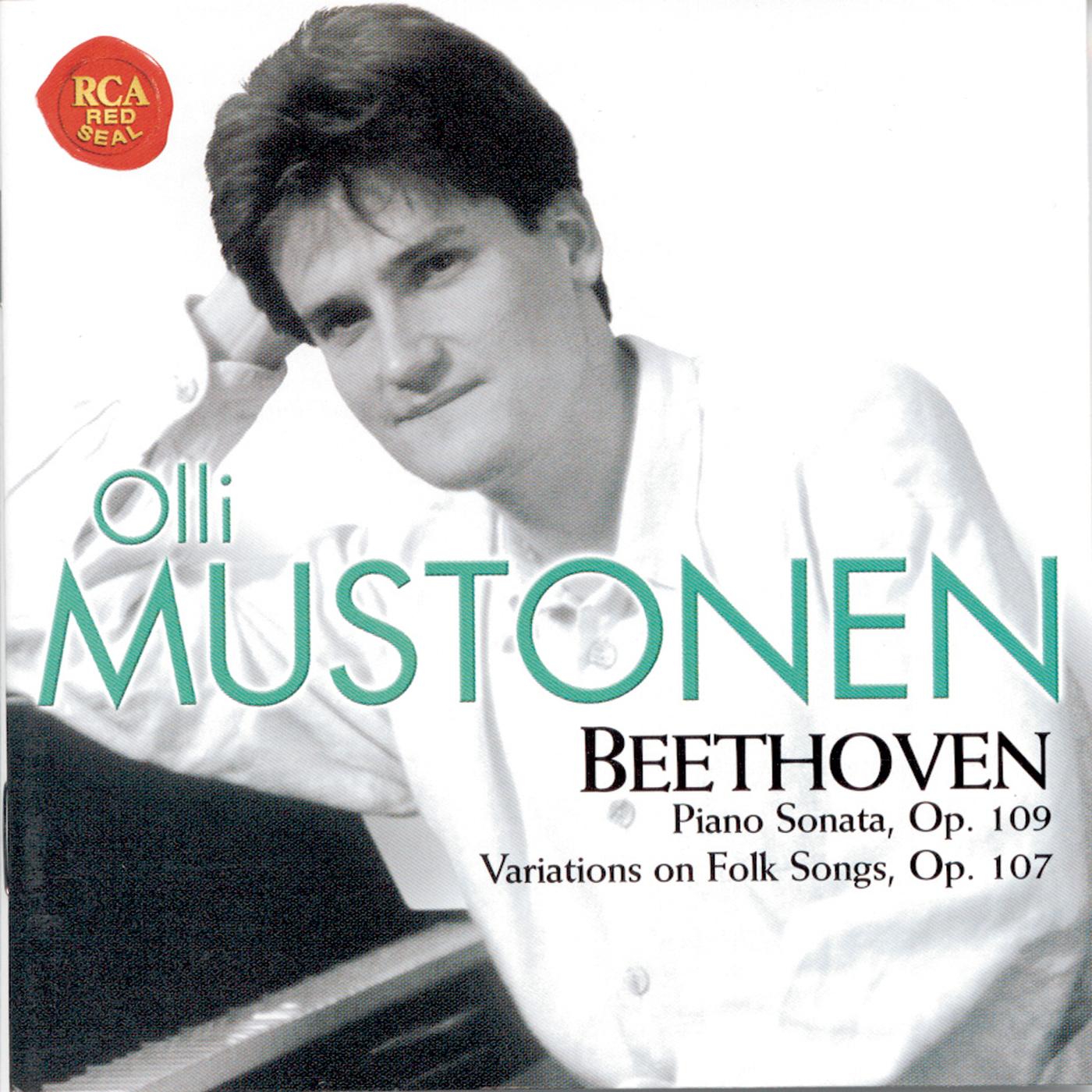 Beethoven: Sonate op. 109/Themes And Variations On Folk Songs op.107