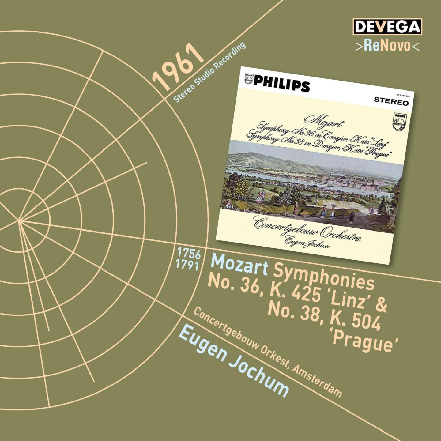 Mozart: Symphonies No. 36, K. 425 and No. 38, K. 504
