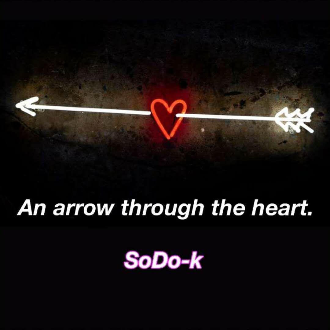 An arrow through the heart.专辑