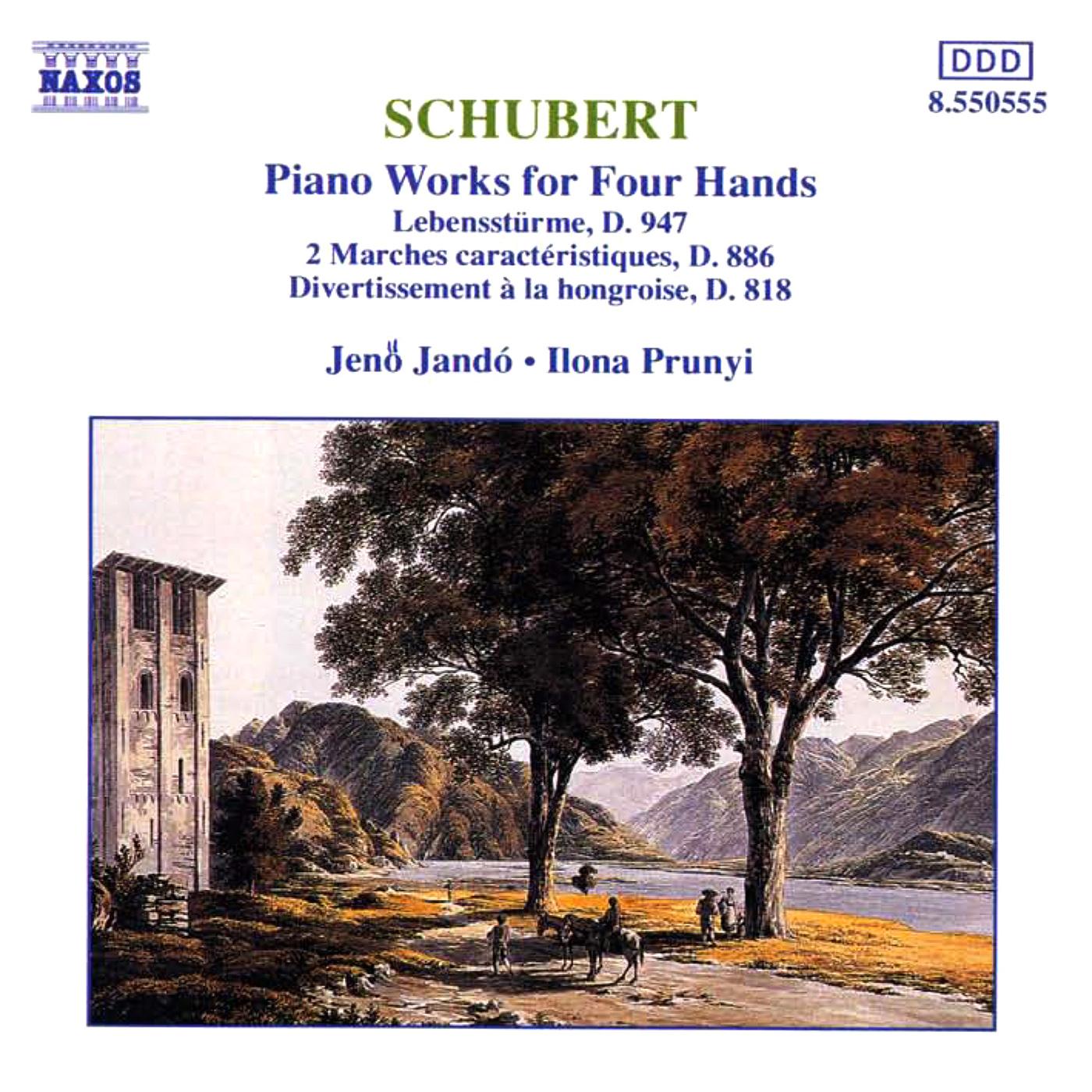 SCHUBERT, F.: Piano Works for Four Hands, Vol. 1 (Jando, Prunyi)