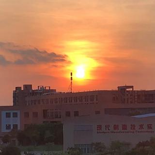 日落 晚霞 星空 我们