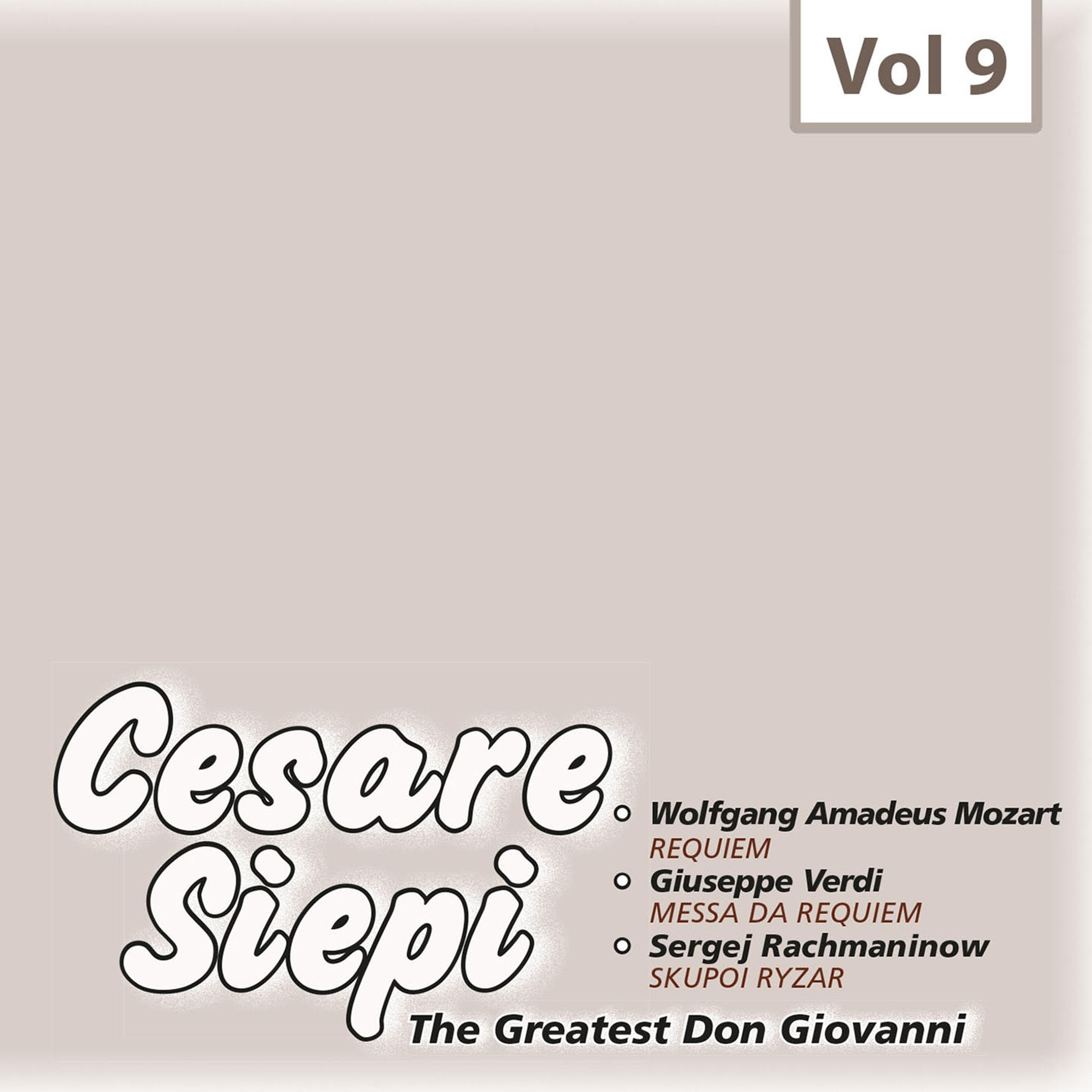 Cesare Siepi - The Greatest Don Giovanni, Vol. 9