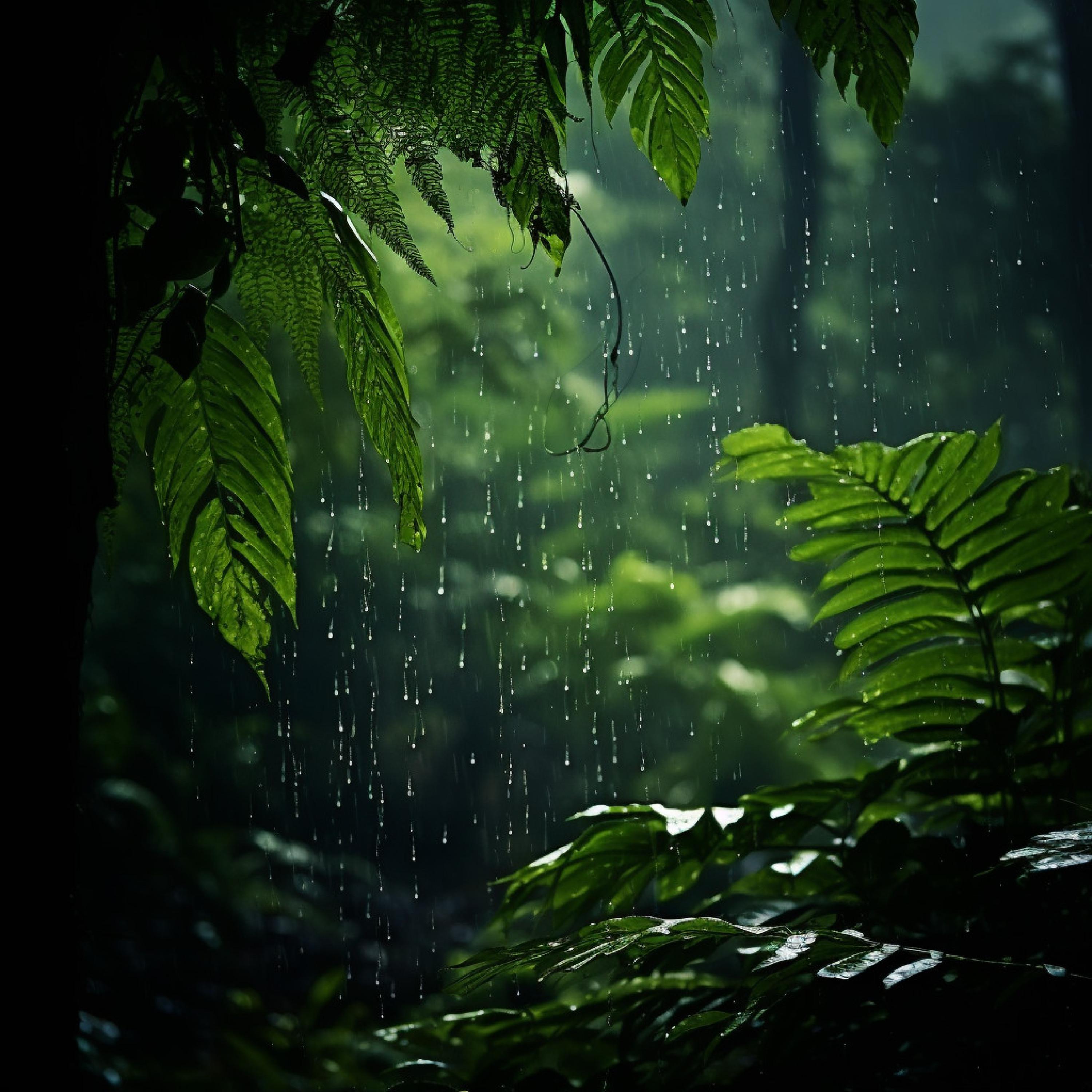 Calm Stress Relief - Soothing Rain’s Gentle Atmosphere