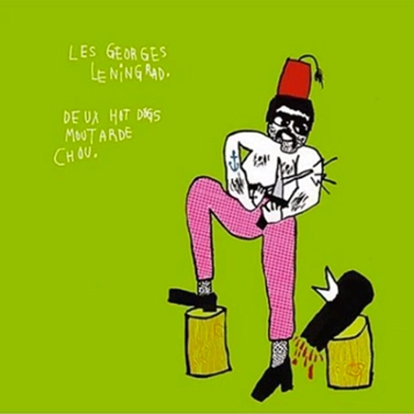 Deux hot-dogs moutarde chou