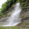 Soothing Sounds - Rushing Woodland Stream Over a Waterfall