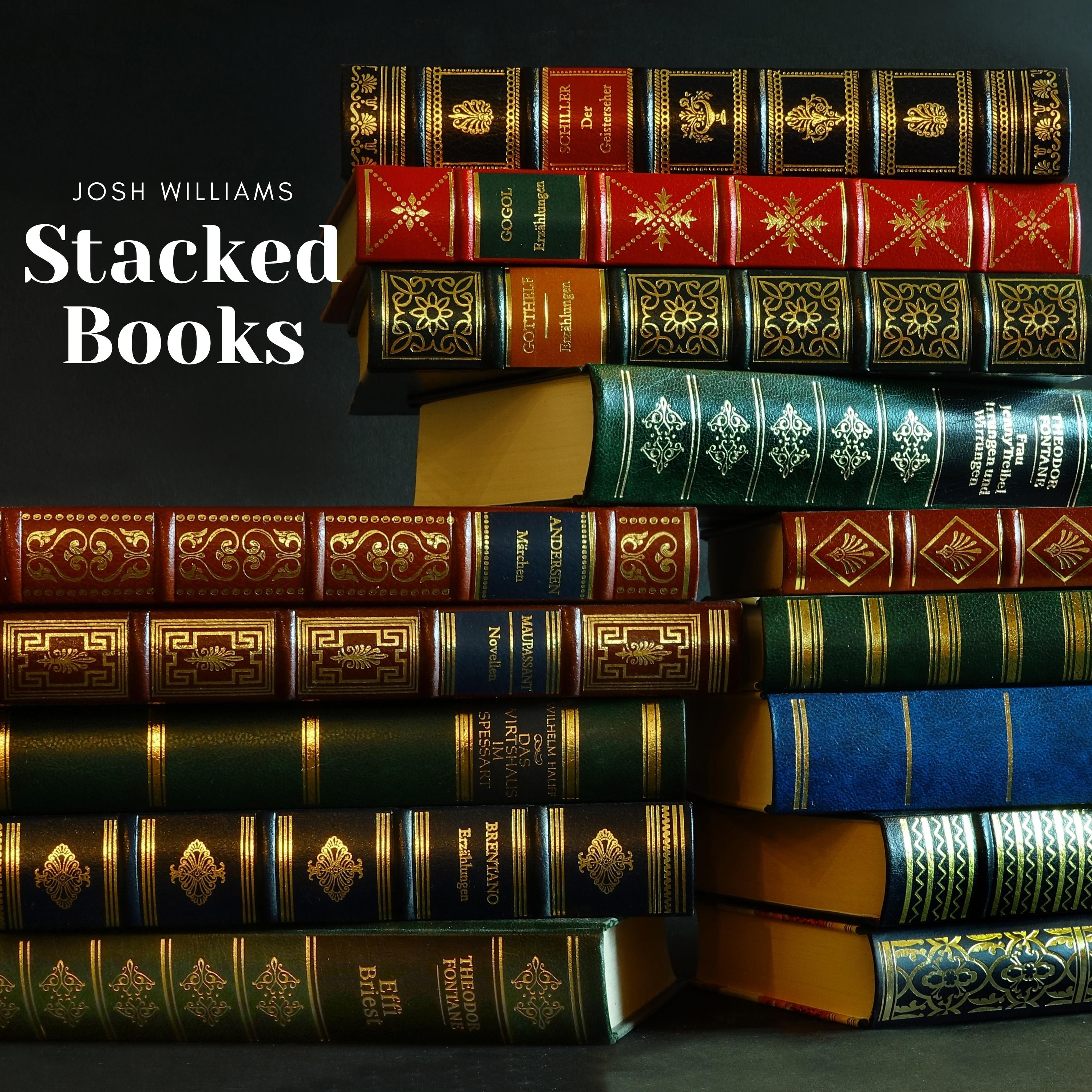 Stacked Books