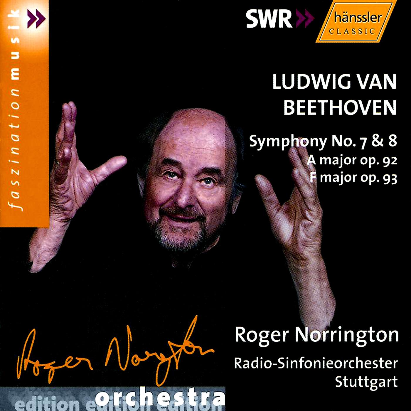 BEETHOVEN: Symphonies Nos. 7 and 8