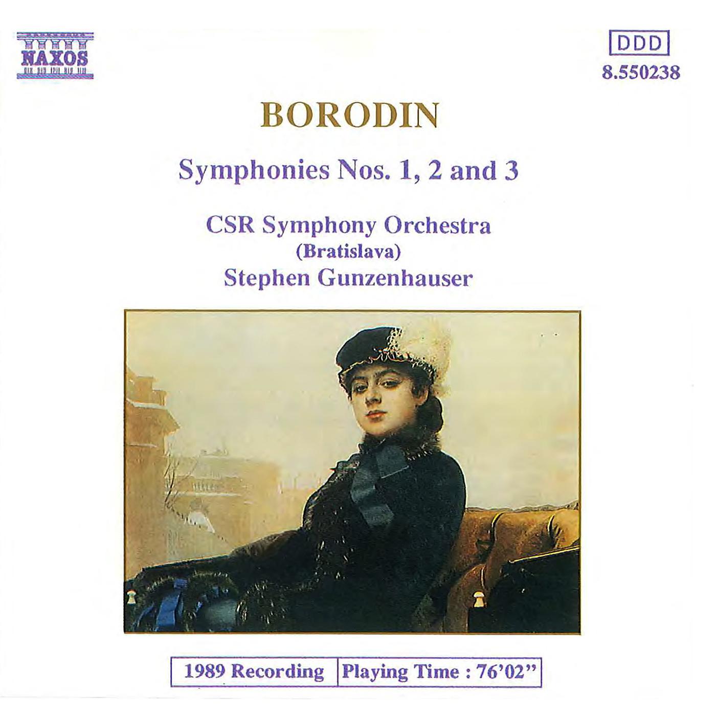 BORODIN: Symphonies Nos. 1, 2 and 3专辑