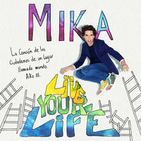 原版伴奏   Live Your Life - Mika (karaoke)  （有和声）