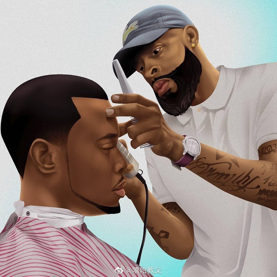 Barber working (forbarbershop持续更新)