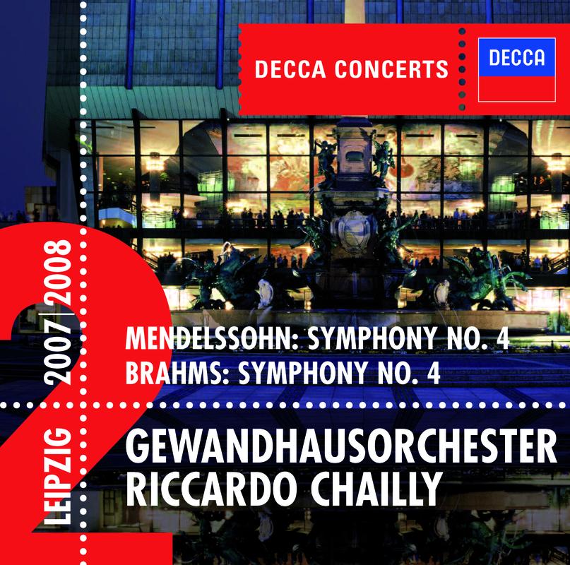 Decca Concerts - Mendelssohn: Symphony No.4 - Brahms: Symphony No.4