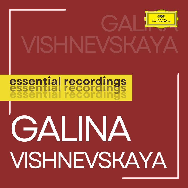 Galina Vishnevskaya - 6つの歌曲:Night
