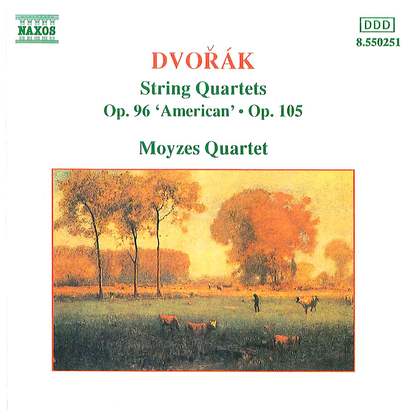 String Quartet No. 12 in F Major, Op. 96, B. 179, "American":I. Allegro ma non troppo