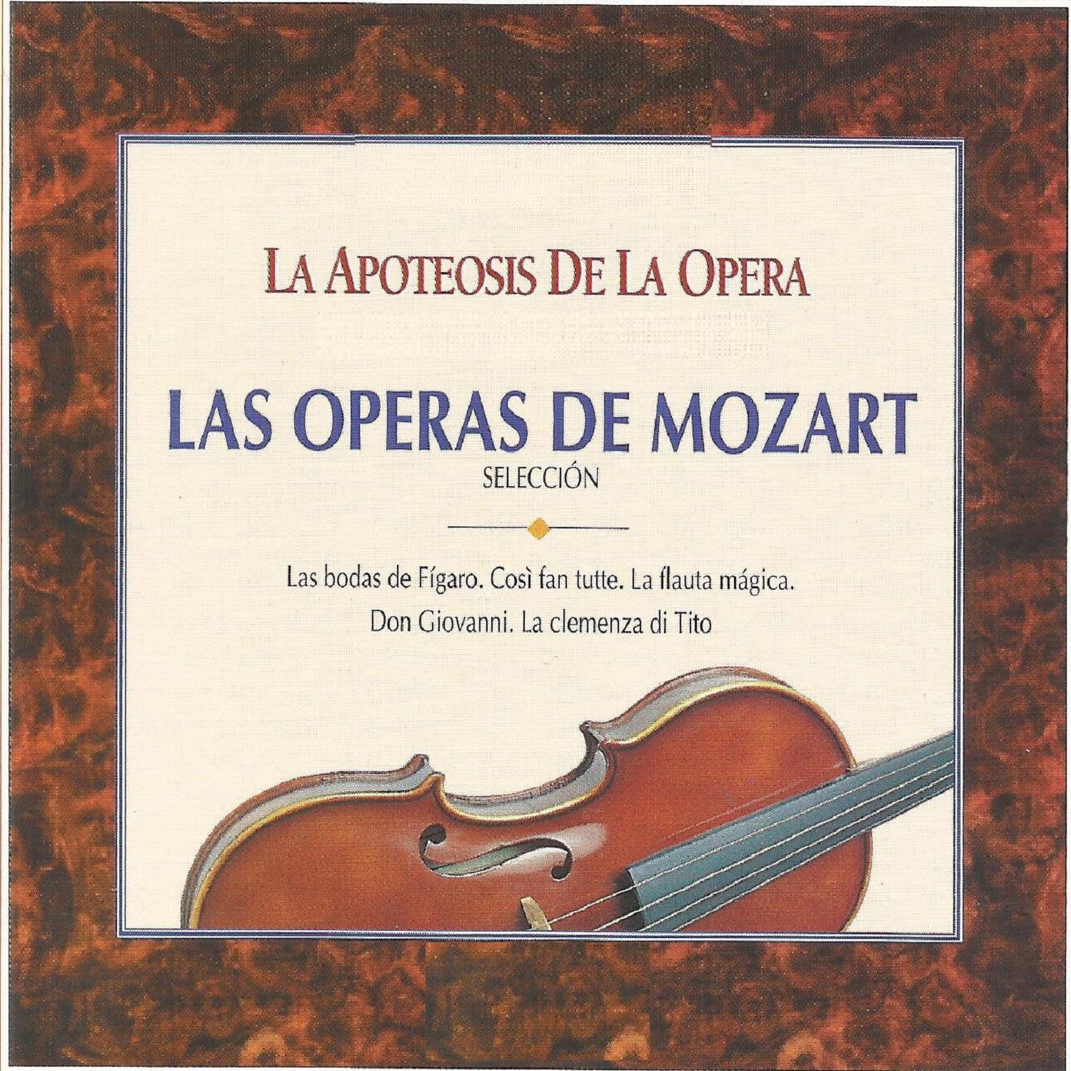 La Apoteosis de la Opera Las Operas de Mozart专辑