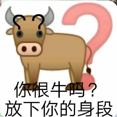 你 很 牛 吗