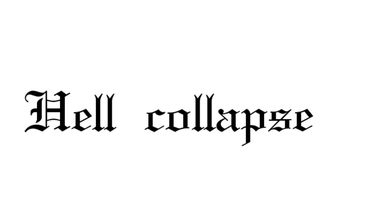 Hell collapse(地狱崩塌）