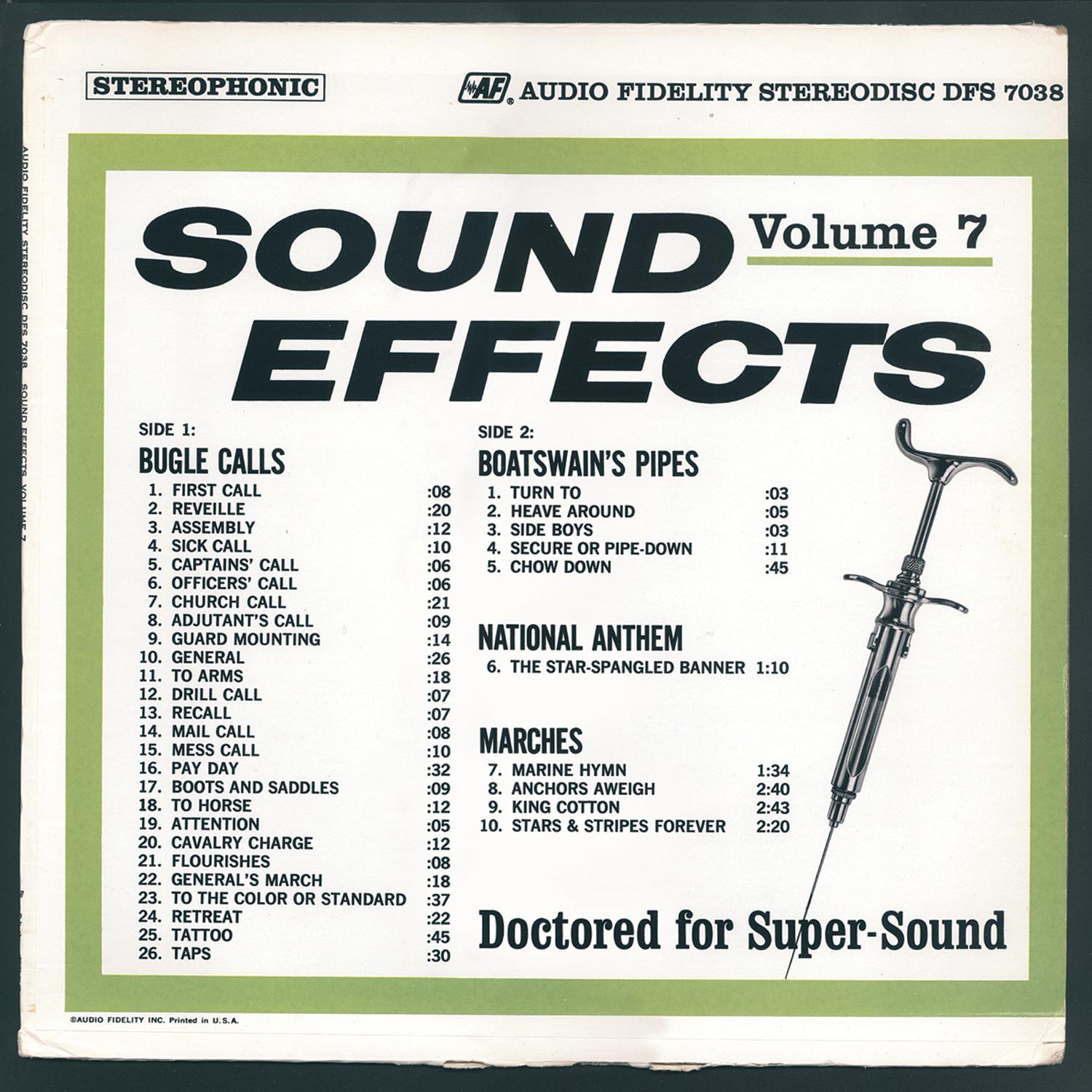 Sound Effects, Vol. 7专辑