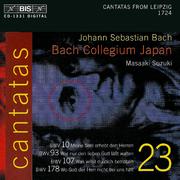 BACH, J.S.: Cantatas, Vol. 23 (Suzuki) - BWV 10, 93, 107, 178