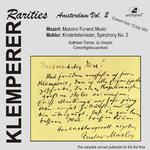 MAHLER, G.: Symphony No. 2, "Resurrection" / Kindertotenlieder (Klemperer Rarities: Amsterdam, Vol. 专辑