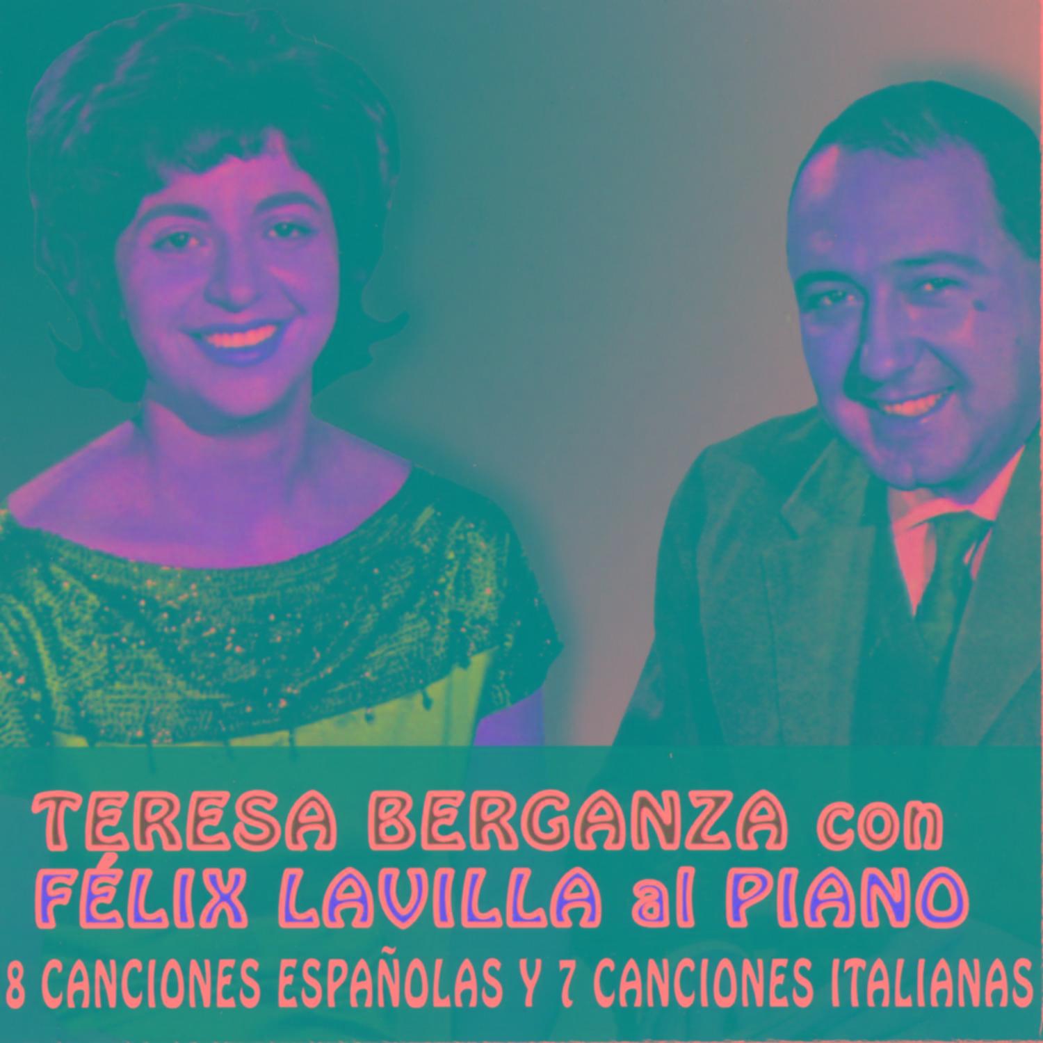Teresa Berganza con Felix Lavilla al Piano. 8 Canciones Españolas y 7 Canciones Italianas