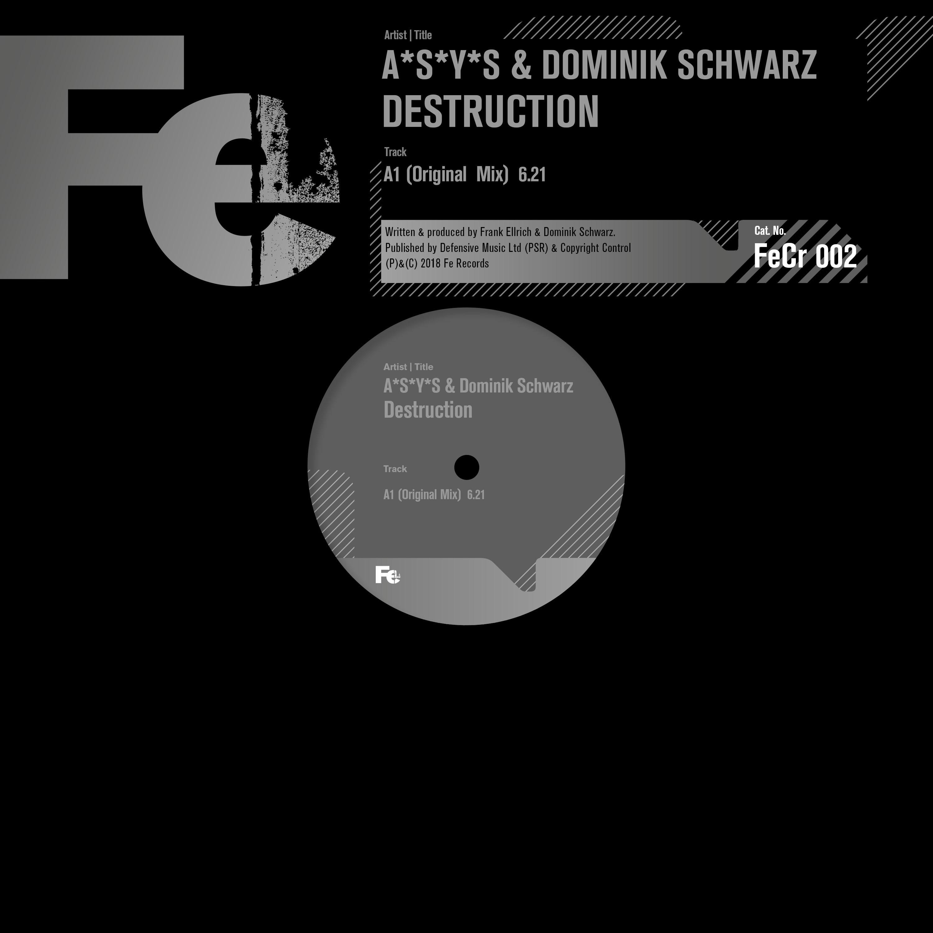 Dominik Schwarz - Destruction (Original Mix)