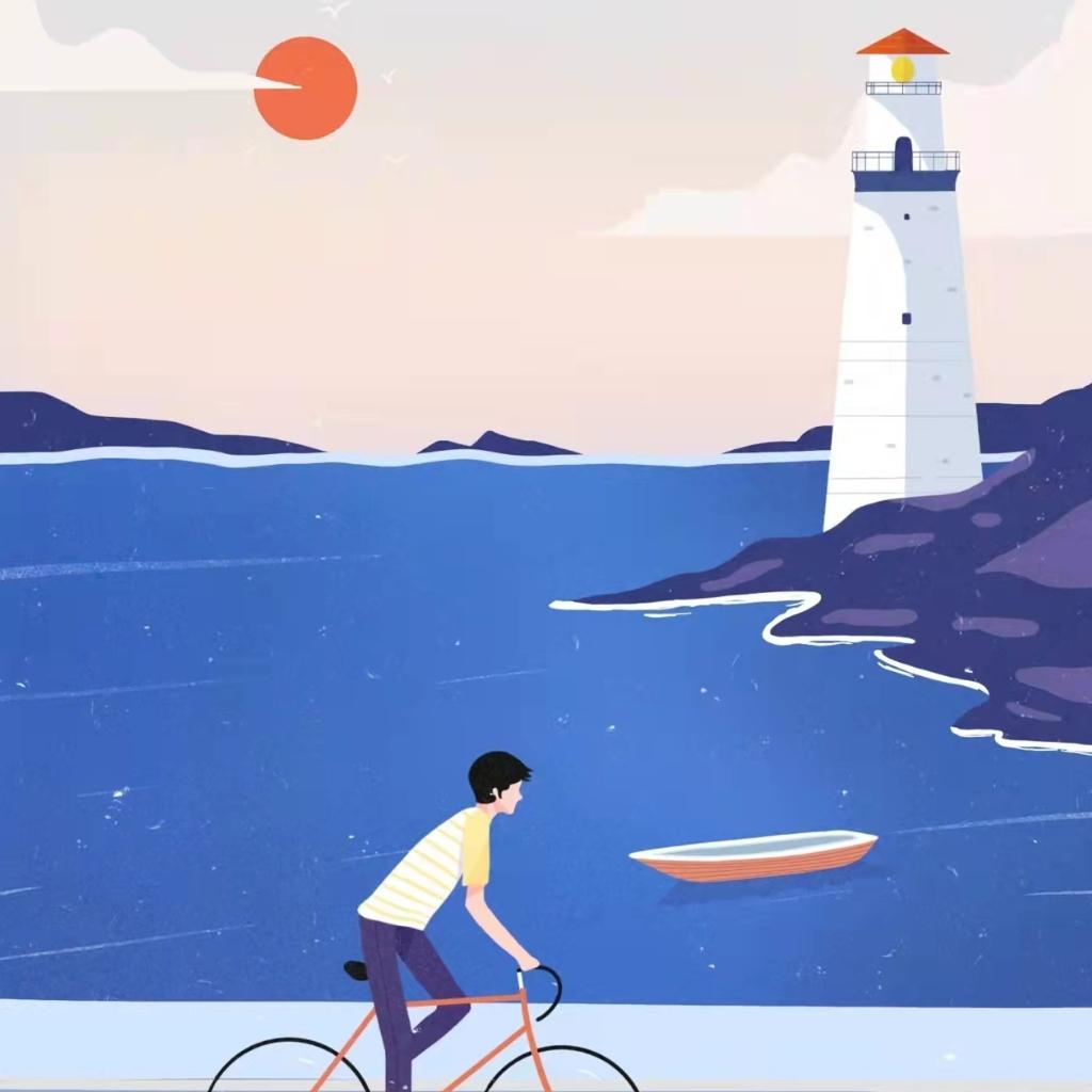 【周末放空指南】夏日骑车去海边