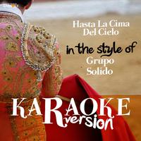 Spanish-Various - Hasta La Cima Del Cielo (karaoke)