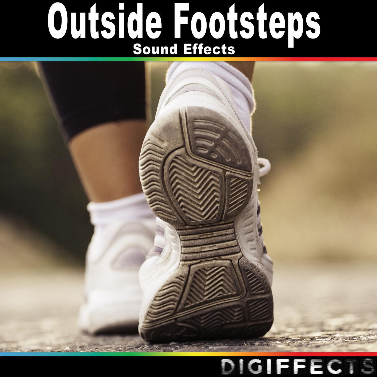 Medium Brush Footsteps in Forest