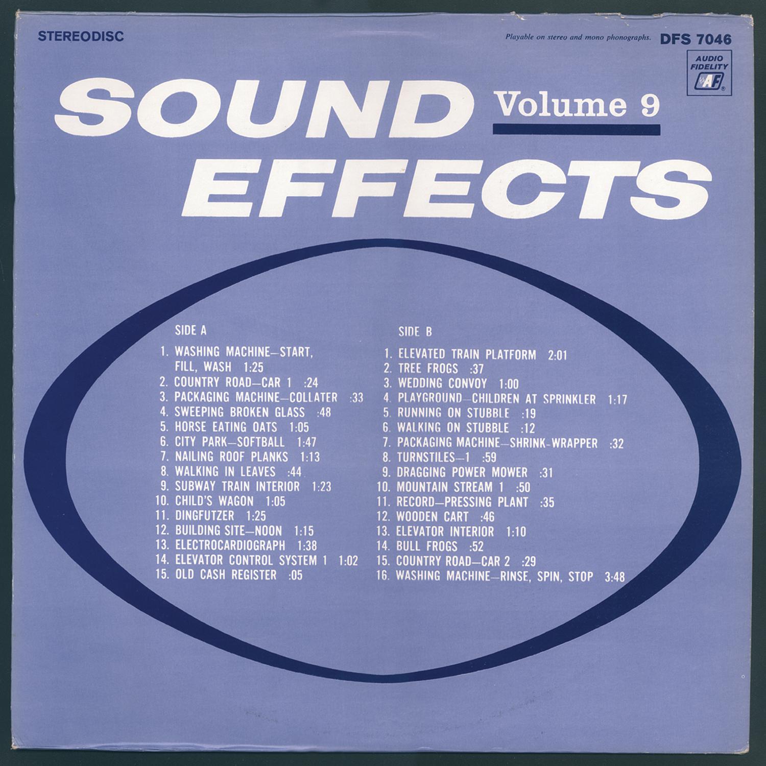 Sound Effects in Stereo, Vol. 9专辑