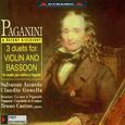 PAGANINI: Duets for Violin and Bassoon / Cantabile in D Major / ROSSINI: Un mot a Paganini