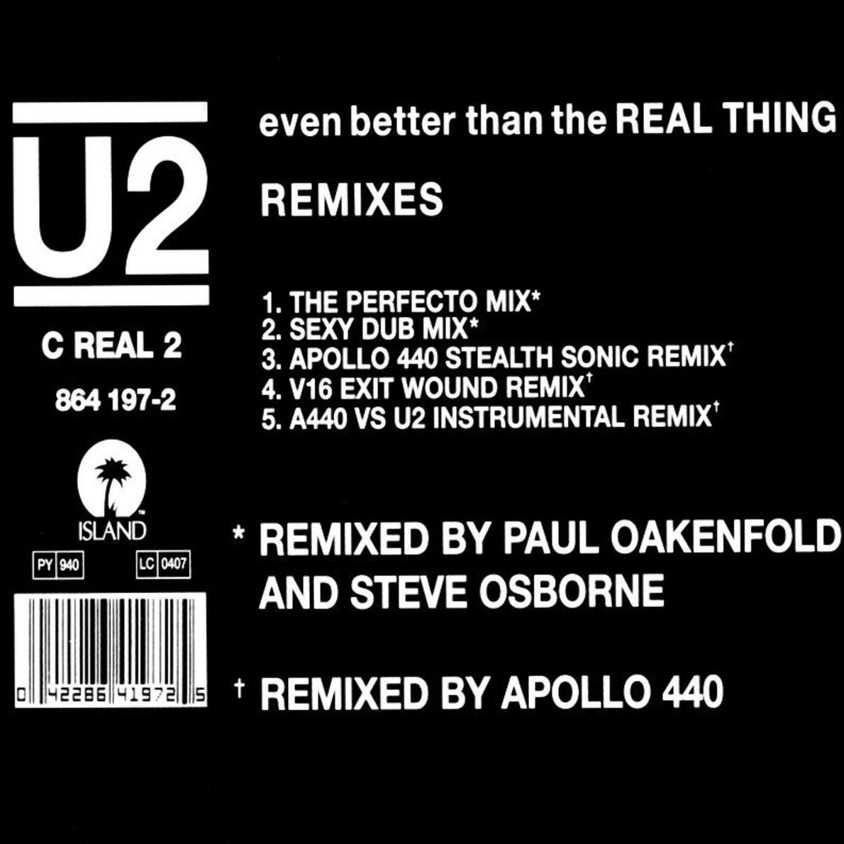 Even Better Than The Real Thing (Remix)专辑