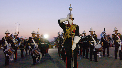 The Band Of H.M. Royal Marines