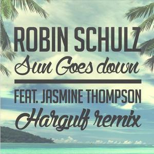 Robin Schulz、Jasmine Thompson - Sun Goes Down （降3半音）