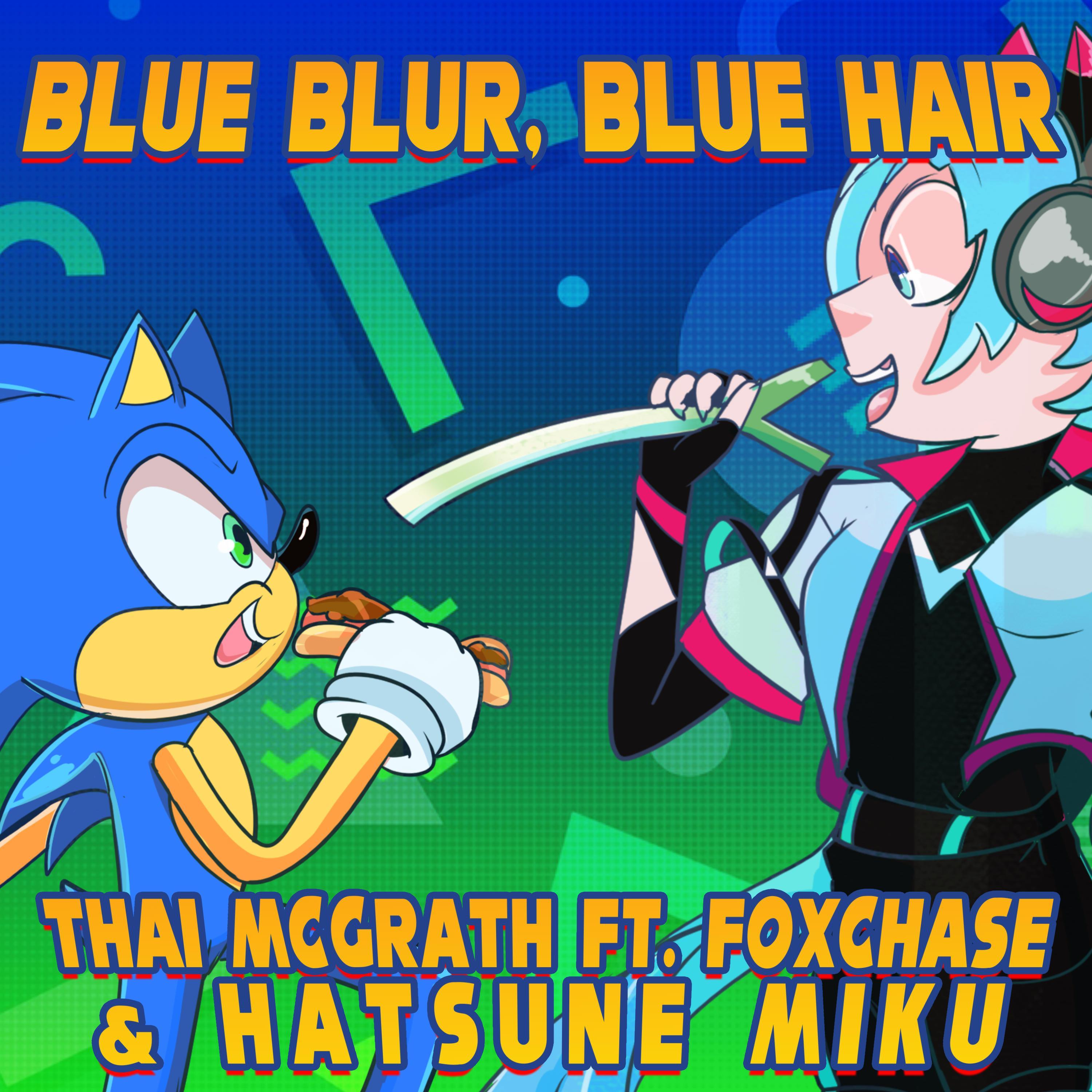 BLUE BLUR//BLUE HAIR