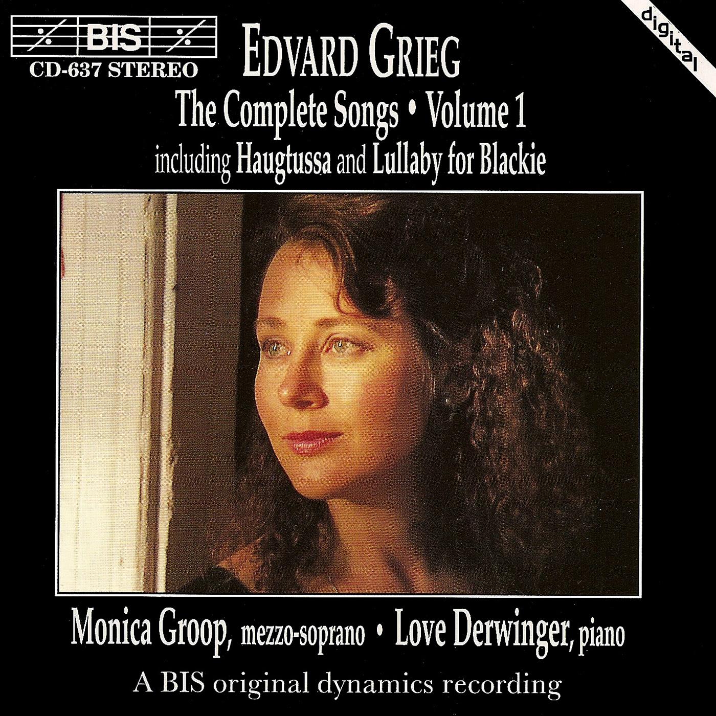 GRIEG, E.: Songs (Complete), Vol. 1 (Groop)