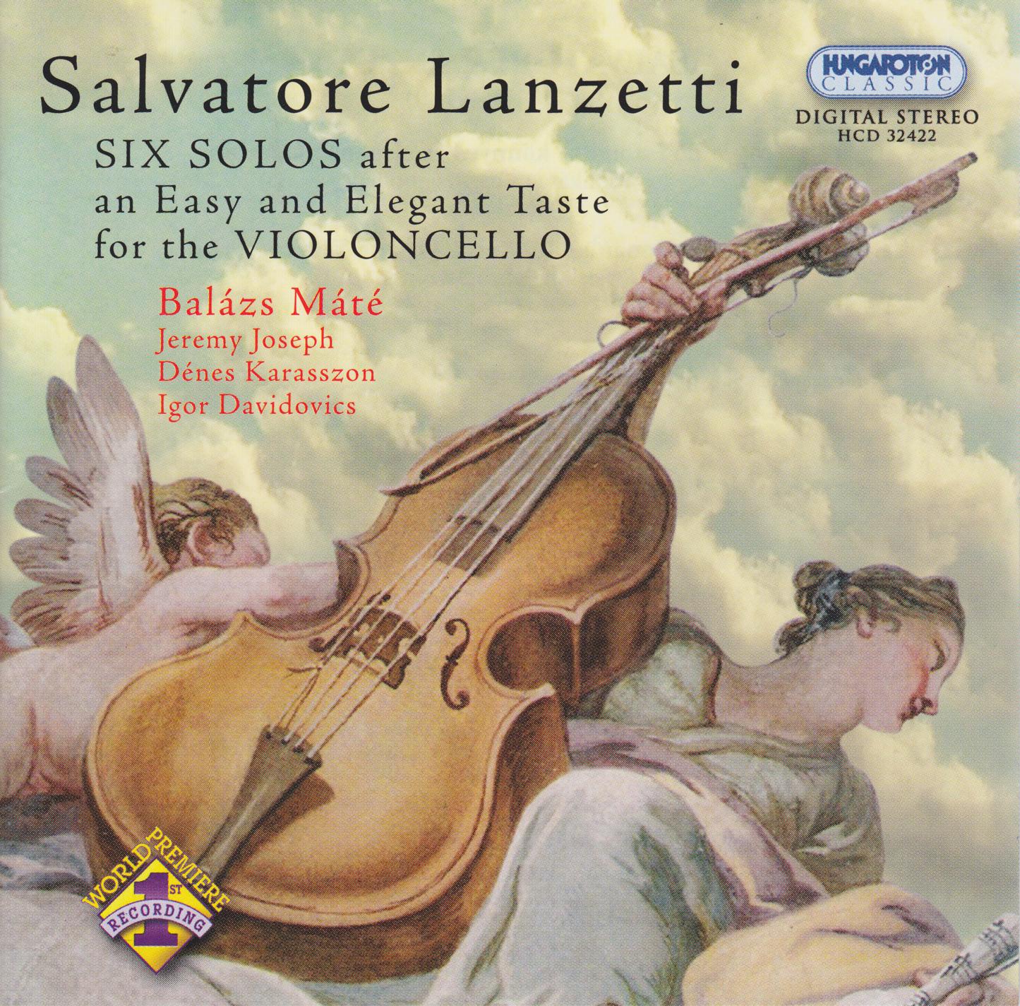 Balázs Máté - 6 Solos after an Easy and Elegant Taste, Cello Sonata No. 1 in G Major:III. Rondeau. Allegro